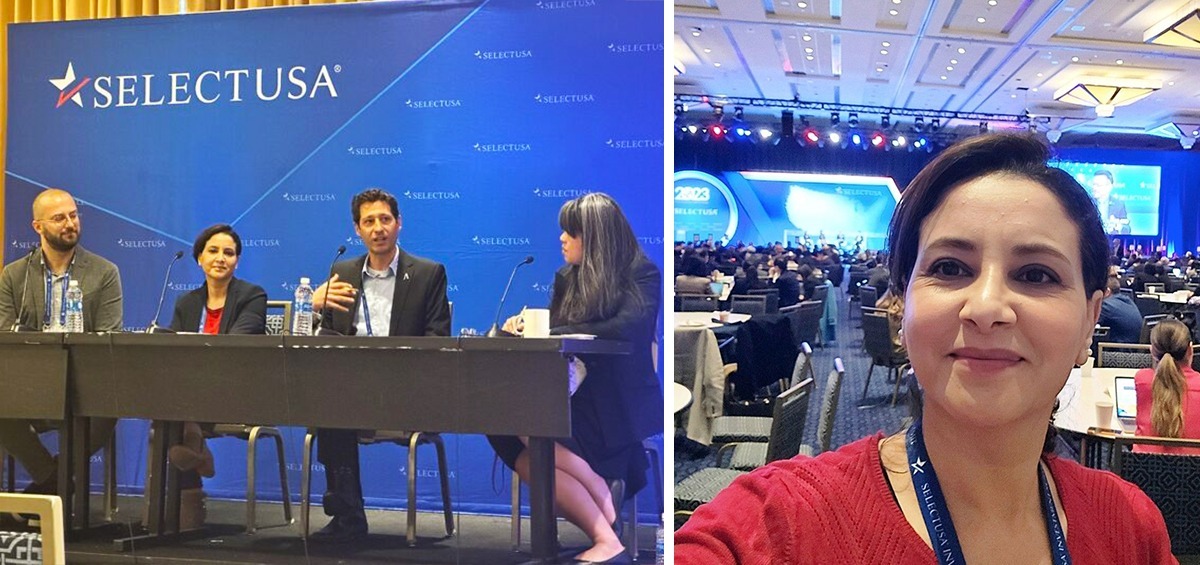 Ines Nasri at SelectUSA 2023: Empowering Entrepreneurs and Inspiring Startup Success